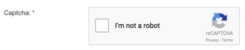 reCaptcha 2.0